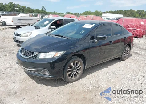 2014 Honda Civic Ex z USA, uszkodzony, nr VIN 19XFB2F86EE034701
